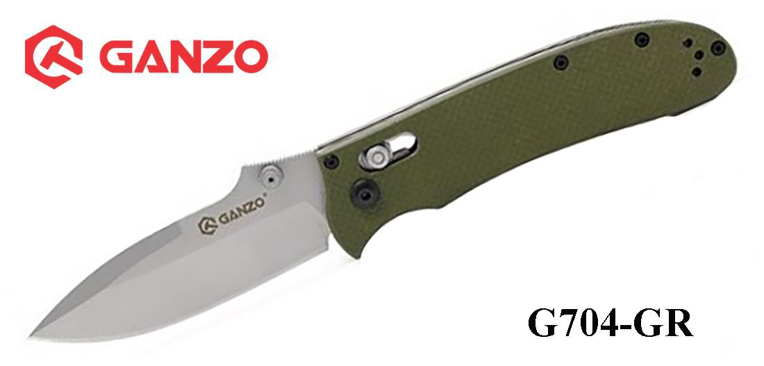 Sulankstomas peilis Ganzo G704-GR Army Green MLP išsiuntimas 9 d.