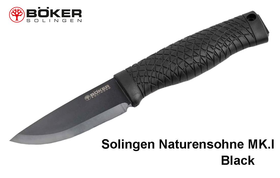 Peilis Böker Solingen Naturensohne MK.I Juoda MLP išsiuntimas 9 d.