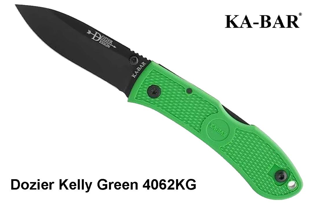 Peiliukas KABAR Dozier Hunter Kelly Green 4062KG MLP išsiuntimas 9 d.