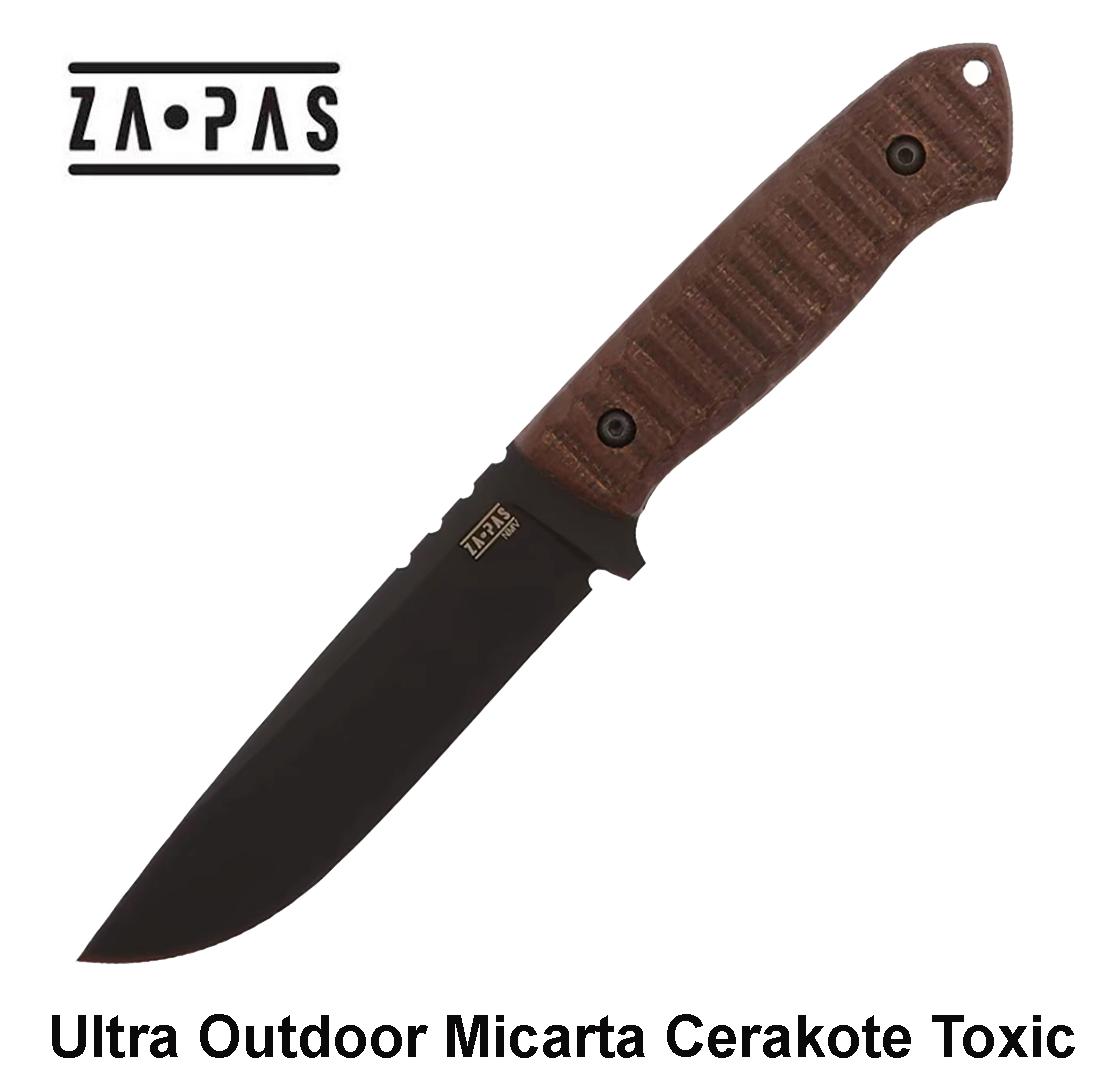 Za-Pas Ultra Outdoor Micarta Cerakote Toxic peilis MLP išsiuntimas 9 d.