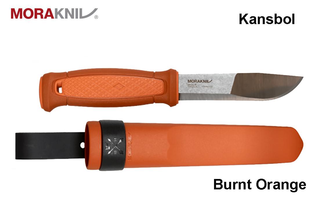 Morakniv Kansbol turistinis peilis Burnt Orange MLP išsiuntimas 9 d.