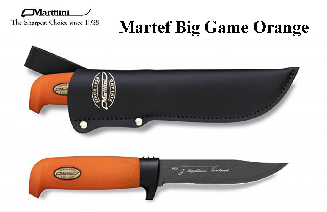 Marttiini medžioklinis peilis Martef Big Game Orange 390024T TLT išsiuntimas 2-4 d.
