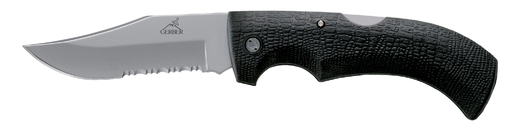 Medžioklinis peilis Gerber Gator- Clip Point Serrated 31-003614 .