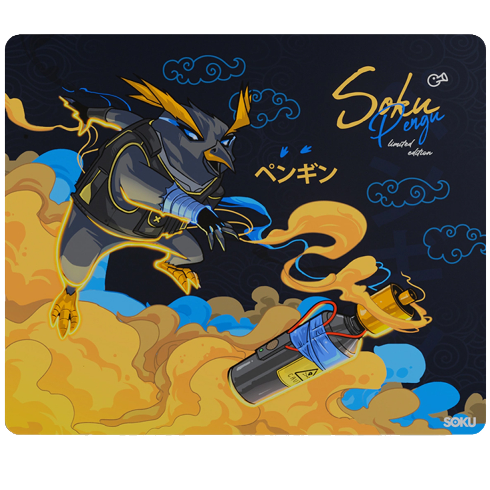 SOKU x Pengu, Limited Edition Mousepad, XL