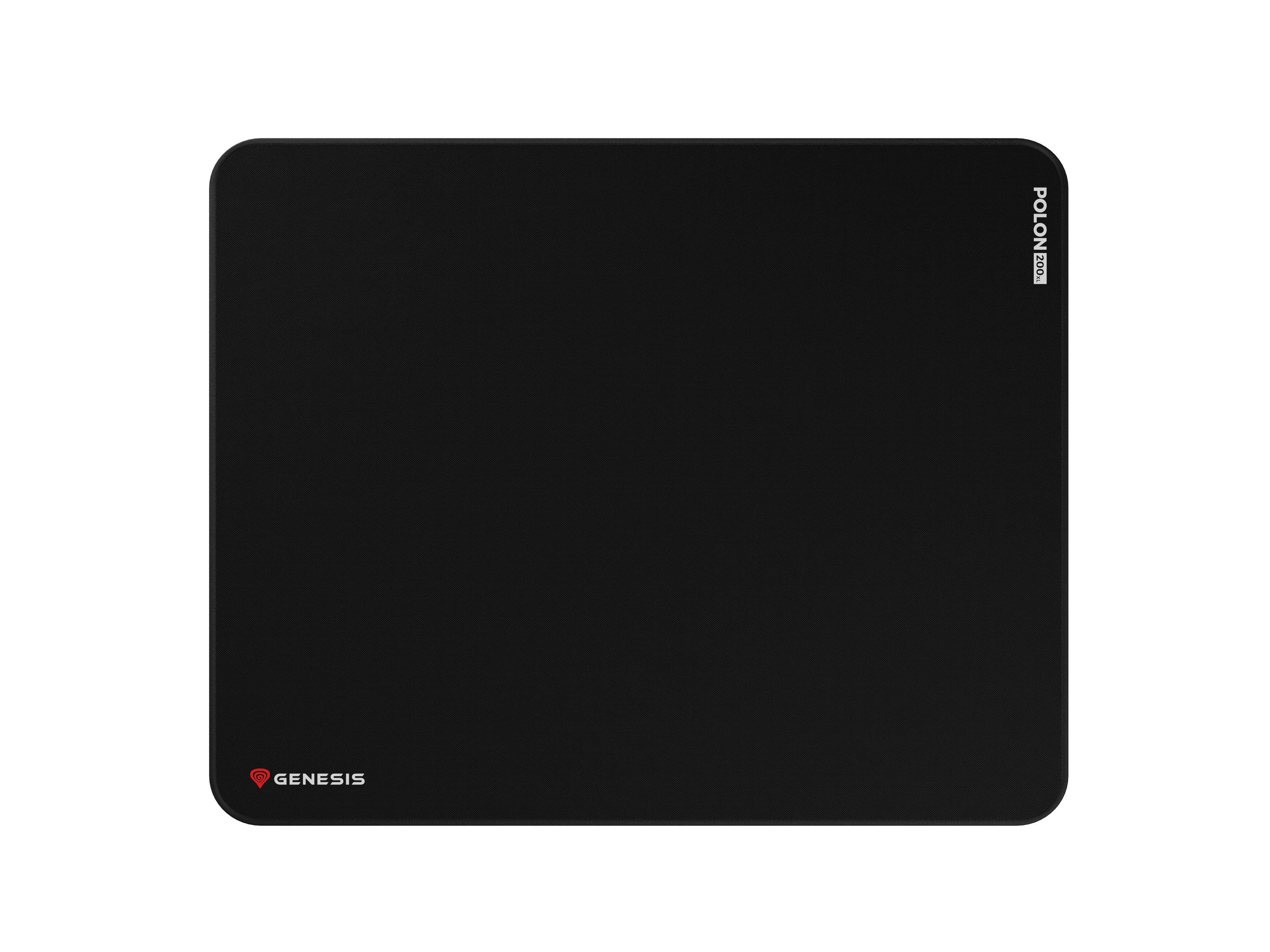 Genesis | Mouse Pad | Polon 200 XL | Mouse pad | 500 x 400 mm | Black