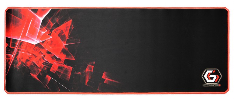 Gembird | Gaming mouse pad PRO, extra large | Black/Red