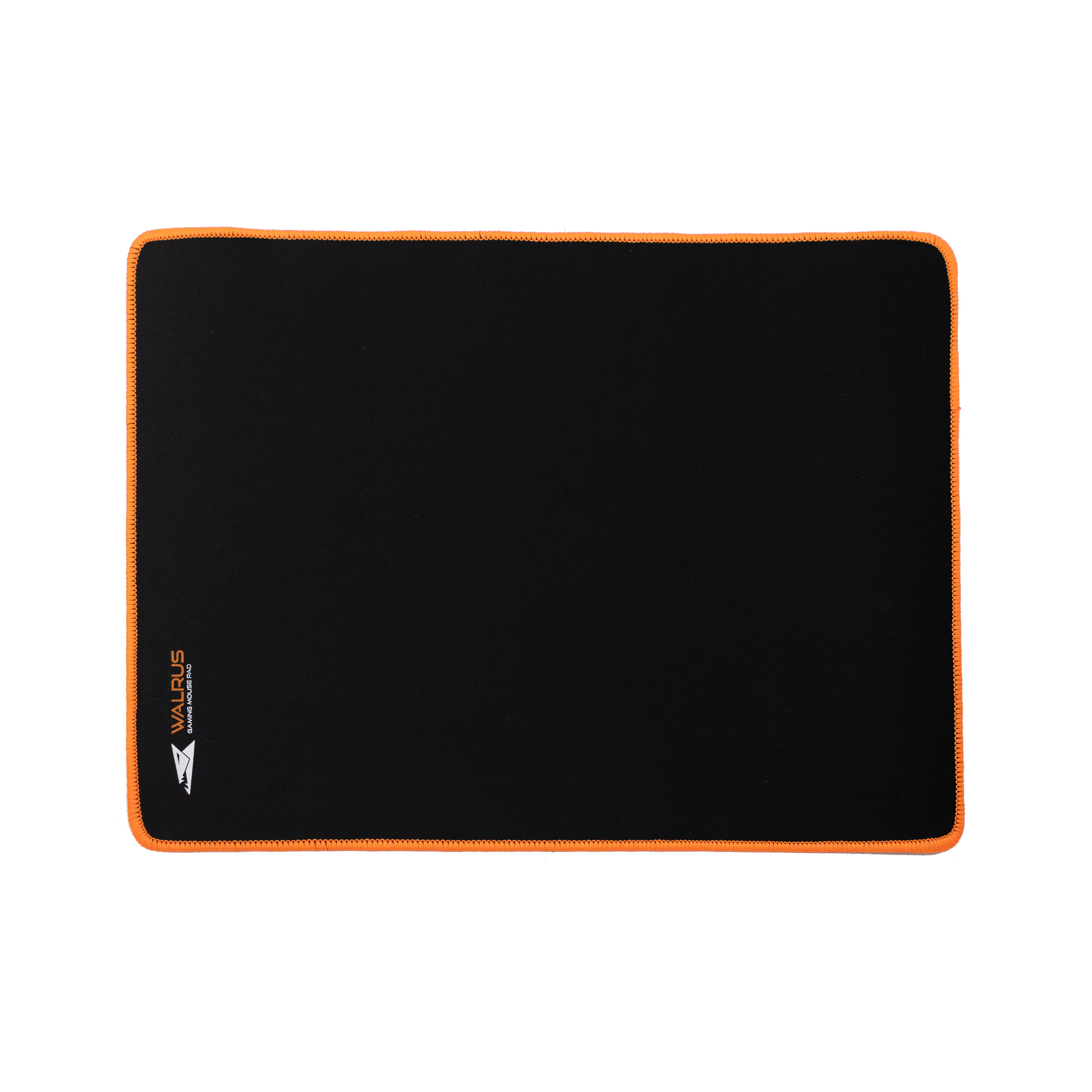 Pelės kilimėlis Baracuda Walrus Black/Orange 400x300 L