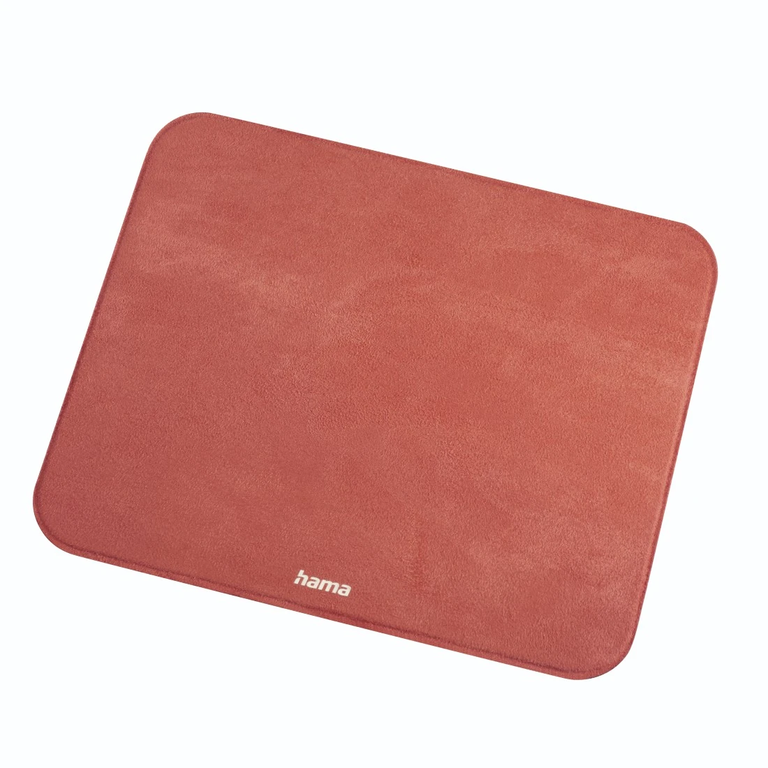 Hama 00054169 Velvet Mouse Pad coral, Red