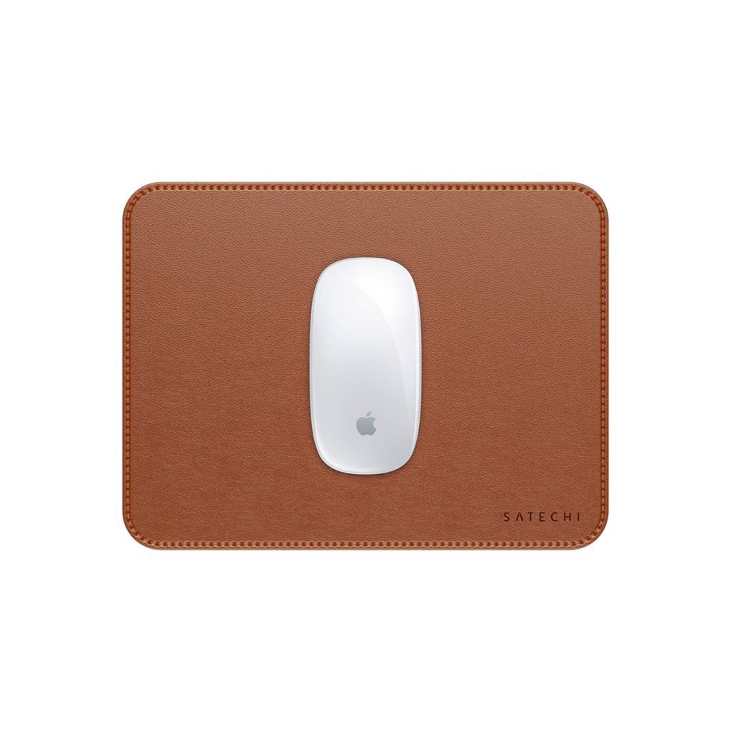 Satechi Vegan-Leather Premium Mousepad - Brown