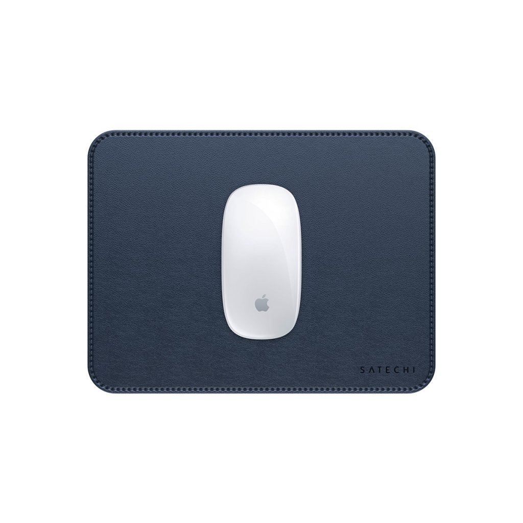 Satechi Vegan-Leather Premium Mousepad - Blue