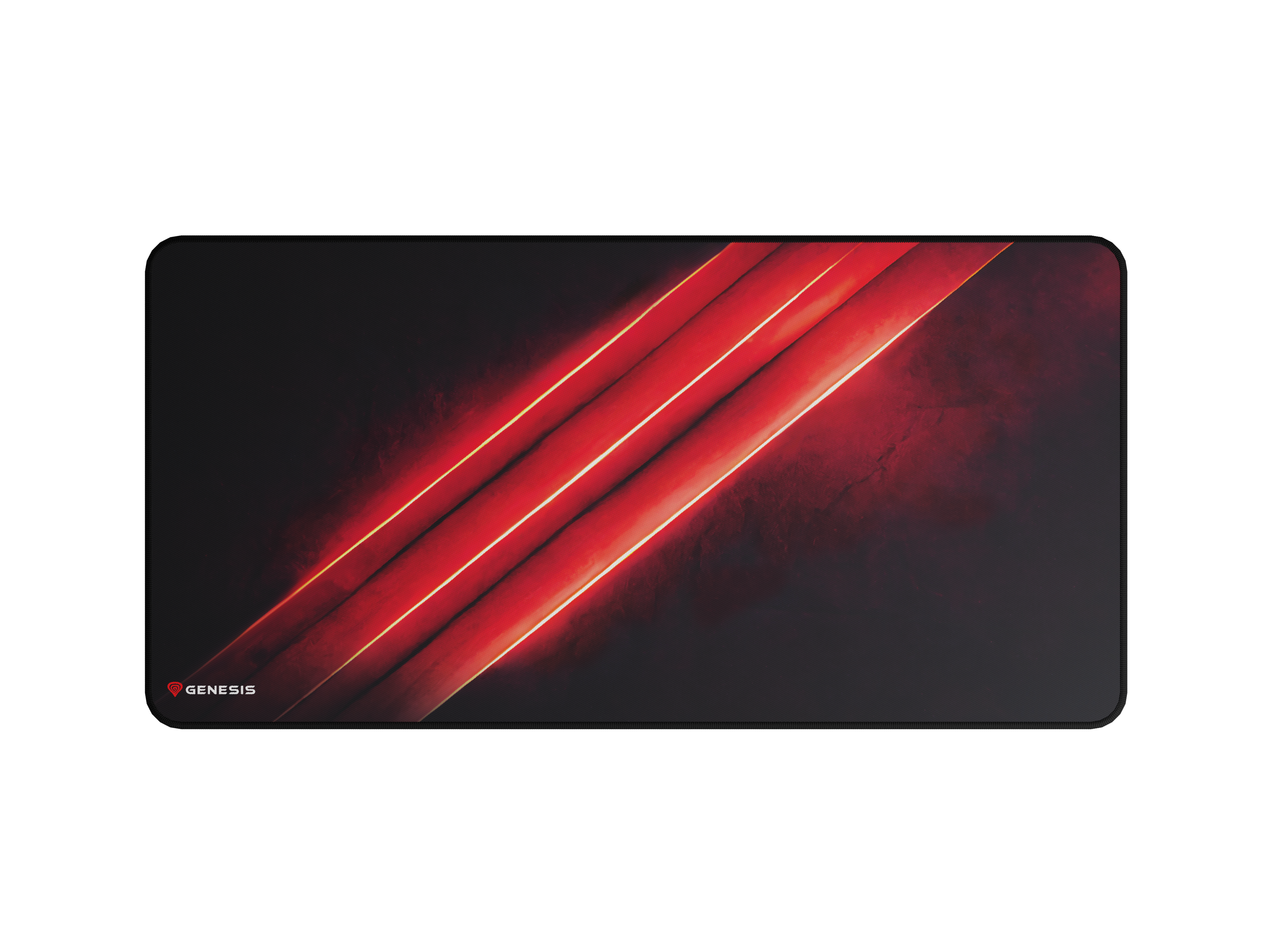 Genesis | Mouse Pad | Fabric, Rubber | Carbon 500 MAXI FLASH G2 Edition | Multicolor