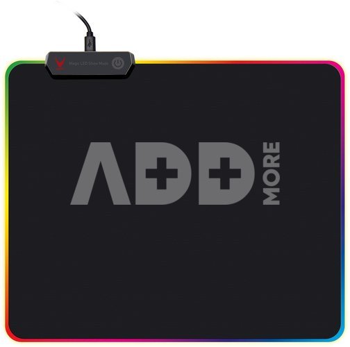Omega mousepad Varr Pro LED, black (44888)