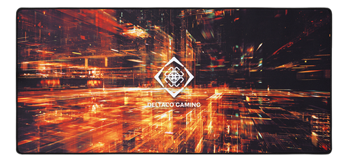 Pelės kilimėlis DELTACO GAMING GAM-098, XL, 900x400x4mm, juodas/bronzinis