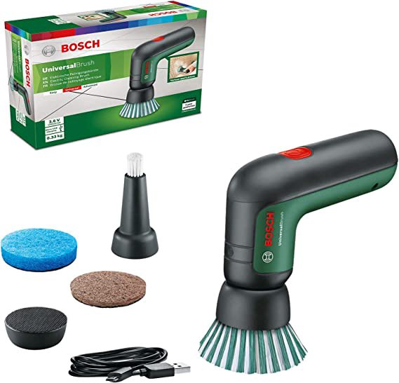 Bosch cordless brush UniversalBrush 3.6V, brush grinder (green/black)