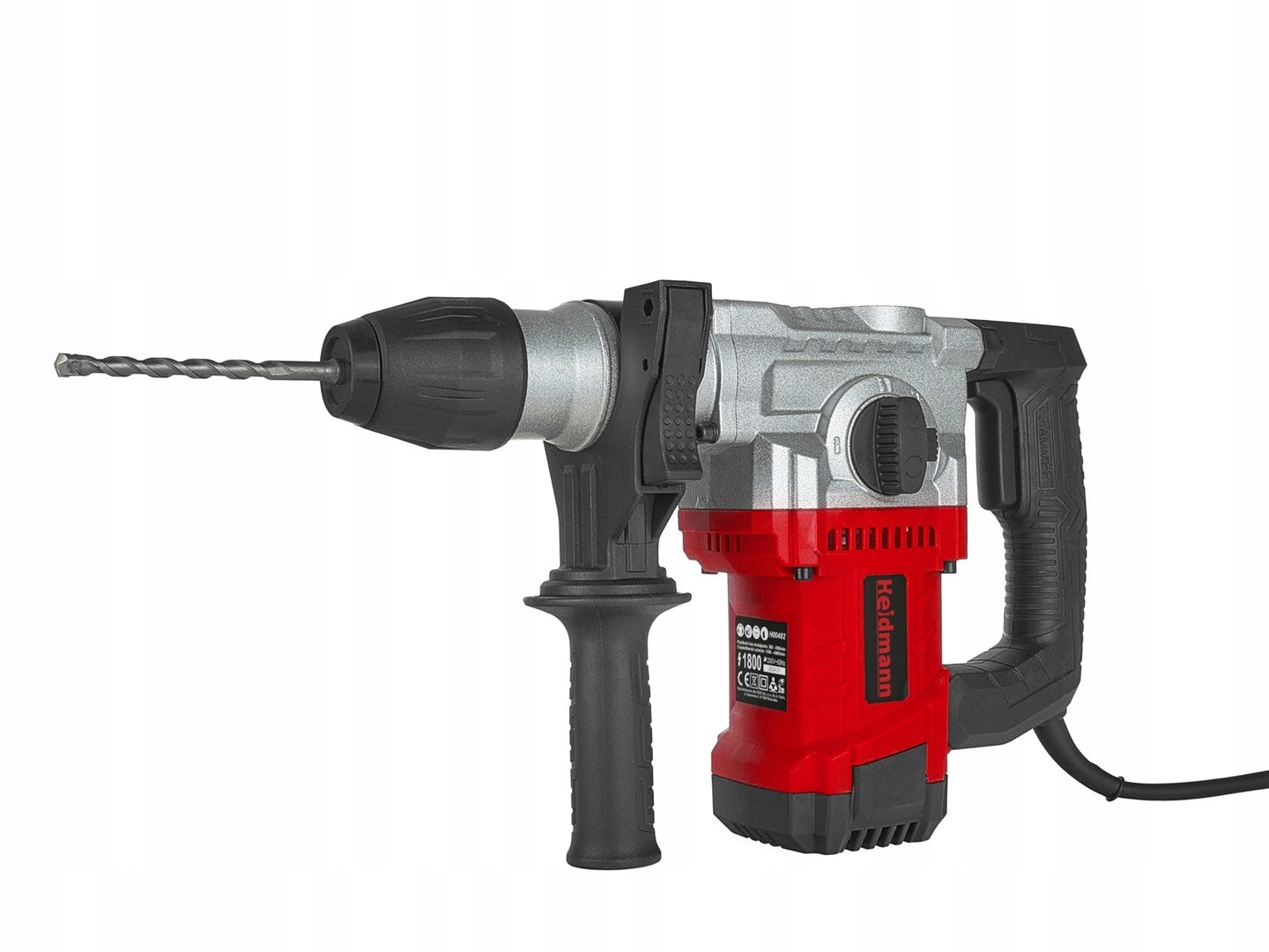 Elektrinis kaltas - parforatorius Heidmann 1800W SDS Plus Hammer Drill