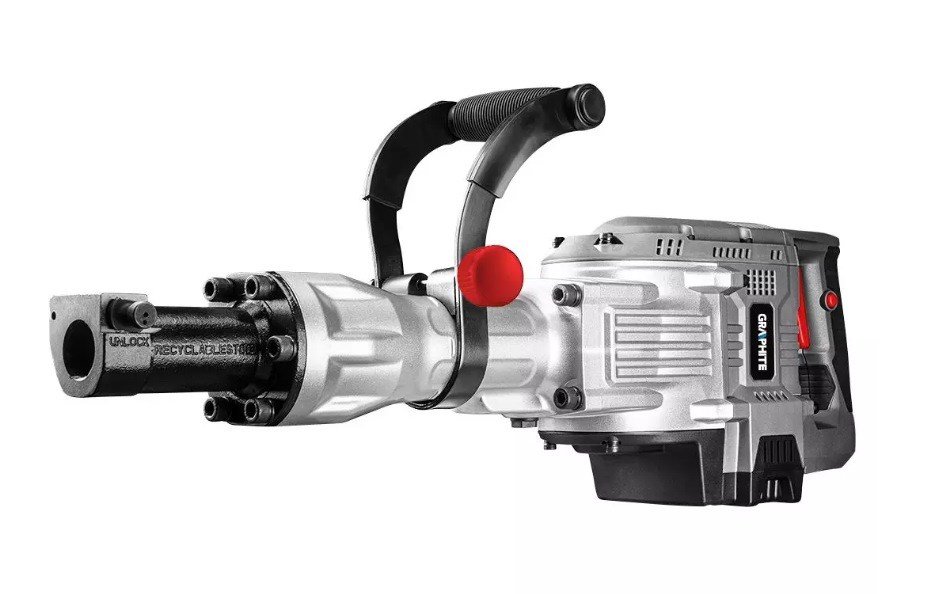 Griaunamasis plaktukas 1700W Graphite  šešiakampis griebtuvas 30 mm su dėklu