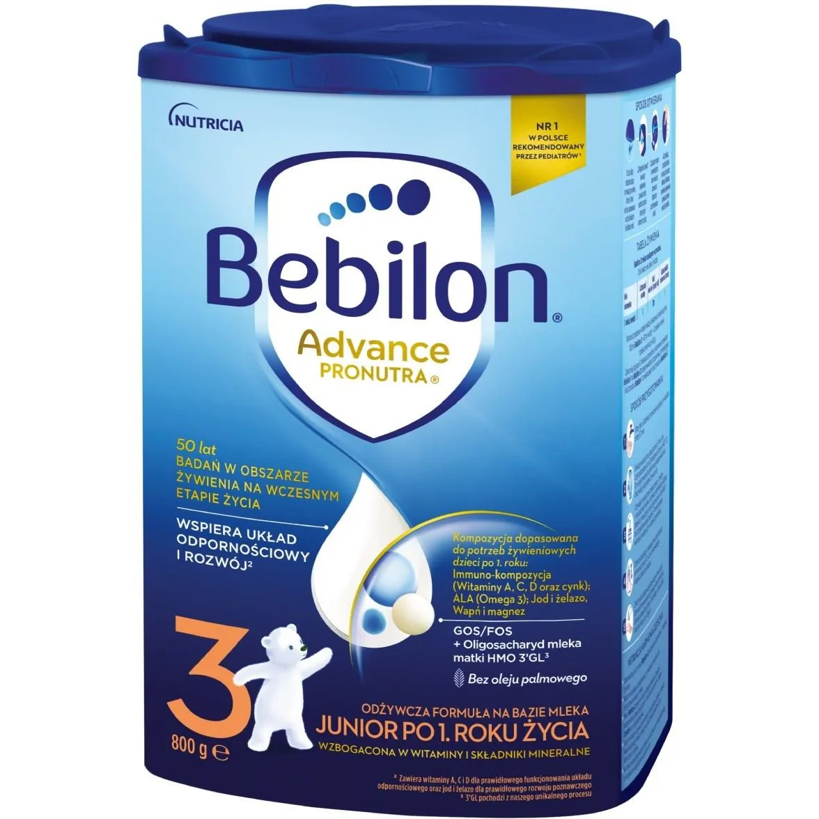 Bebilon Advance PRONUTRA 3 (nuo 1 metų), 800g