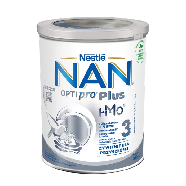 Nestle Nan Optipro Plus 3 HM-O (nuo 12 mėn.), 800g