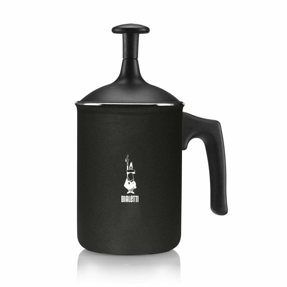 Bialetti 00AGR394 pieno putų plaktuvas Rankinis pieno putos plakiklis Juoda