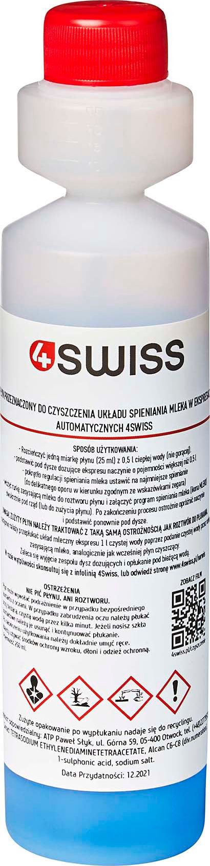4Swiss Milk system cleaning liquid 250ml