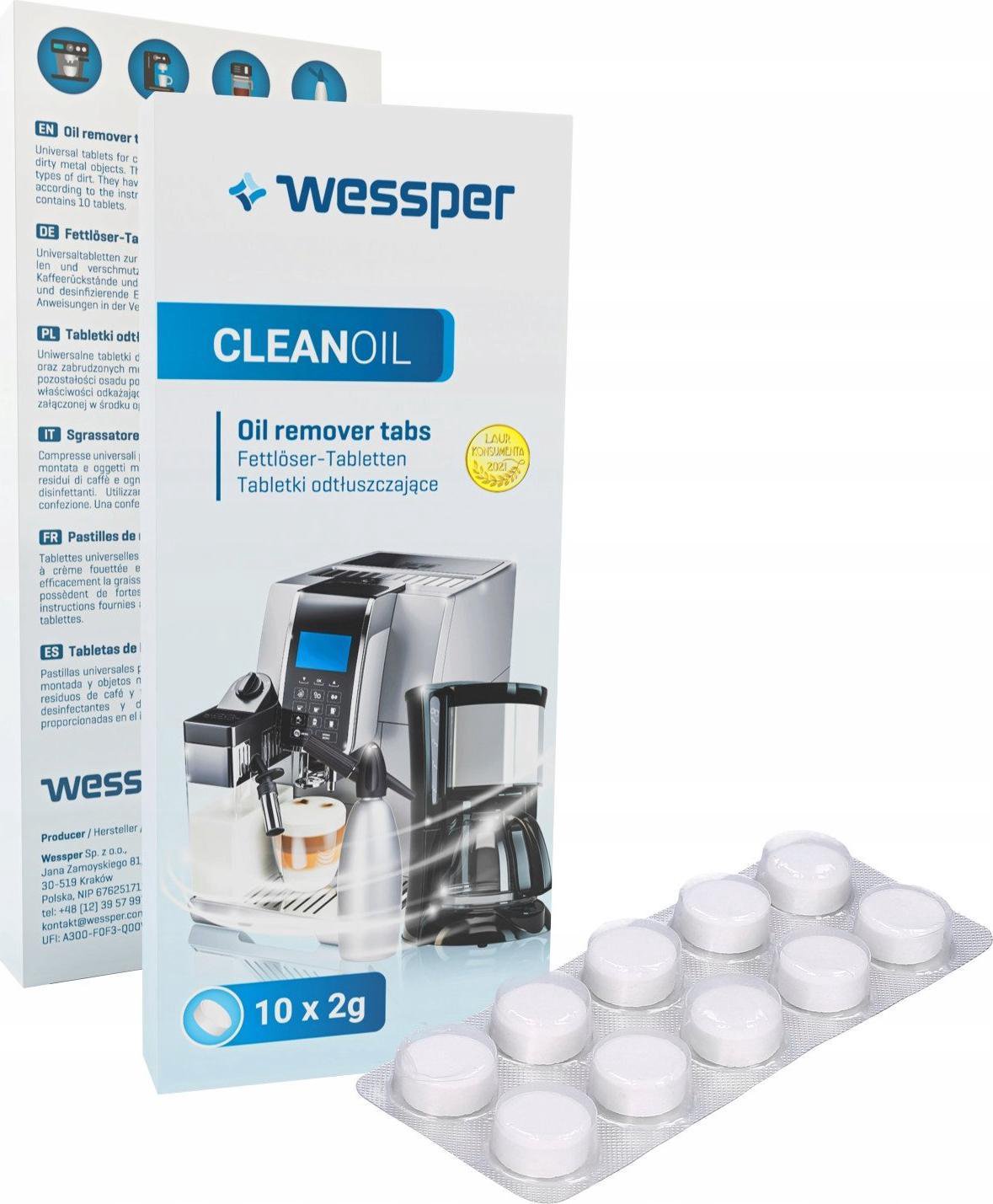 Wessper Cleaning tablets WES078 10pcs.