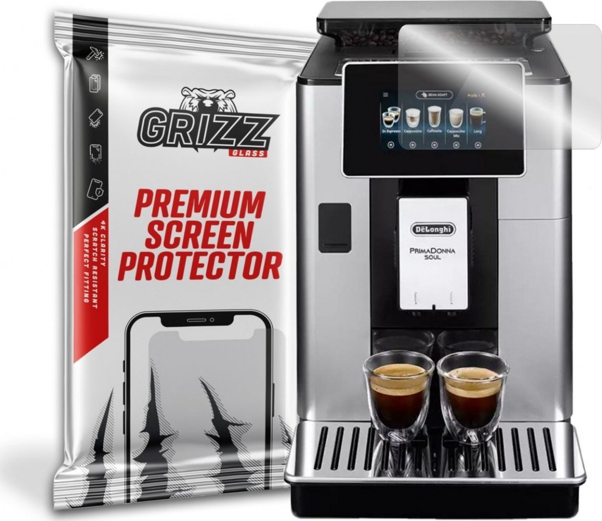 GrizzGlass Grizz DeLonghi Hybrid Glass Primadonna Soul ECAM612.55.SB