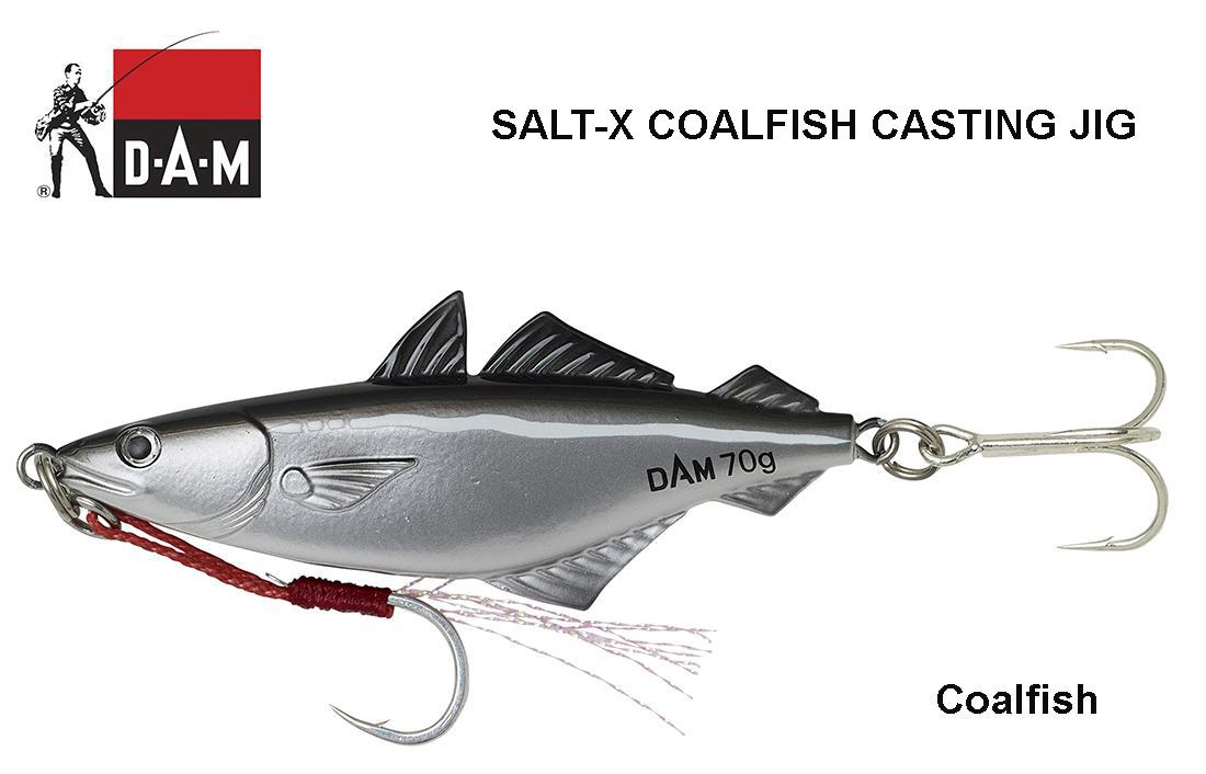DAM Salt-X Coalfish Casting Jig pilkeris Coalfish 30g