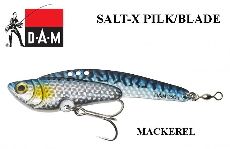 Pilkeris DAM Salt-X Pilk/Blade Mackerel 75 g