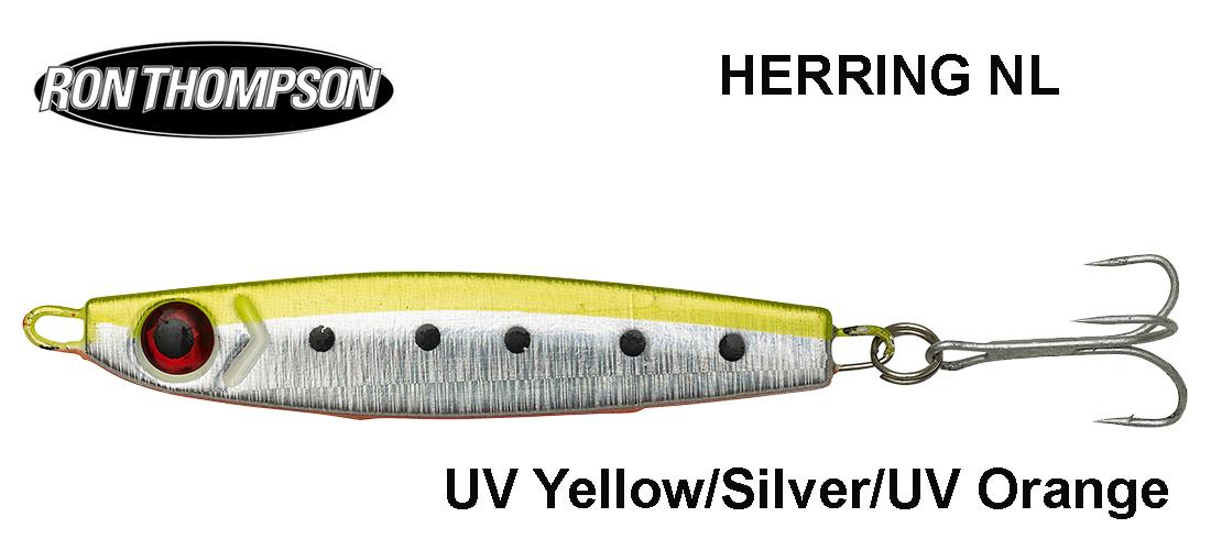Pilkeris Ron Thompson Herring NL UV Yellow/Silver/UV Orange 60 g