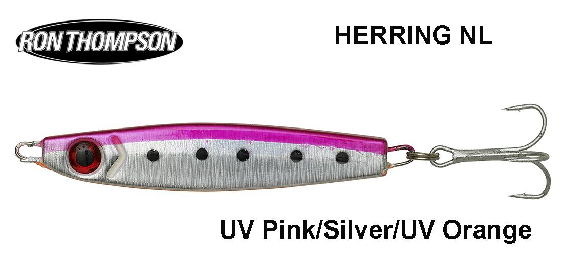 Pilkeris Ron Thompson Herring NL UV Pink/Silver/UV Orange 60 g