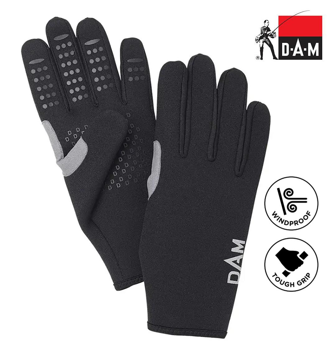 Neopreninės pirštinės DAM Light Neo Liner Black M