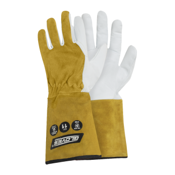 Suvirintojo pirštinės GLOVES PRO MIG