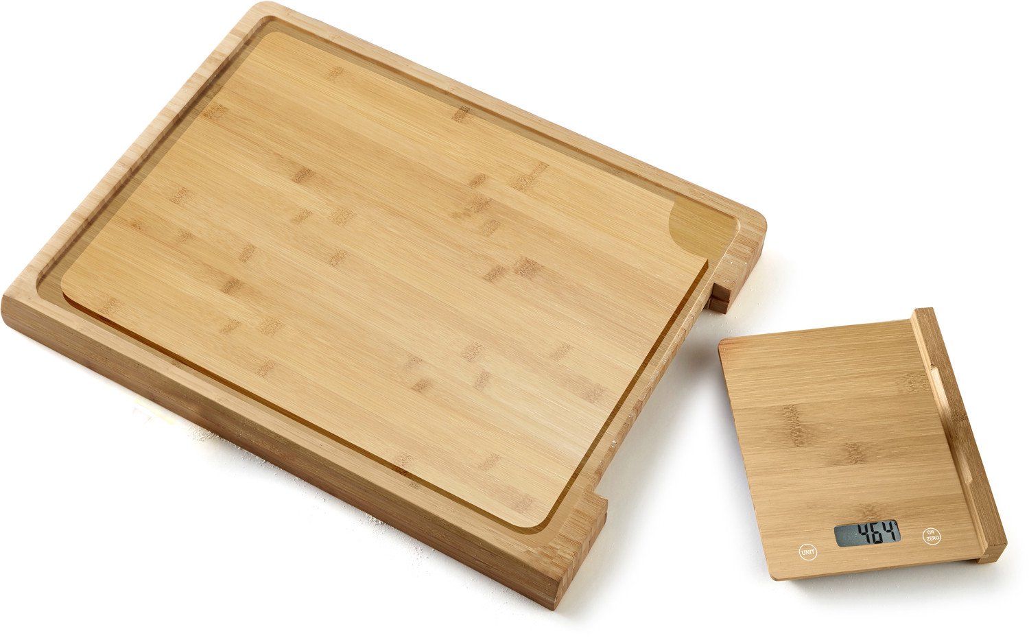 Platinet kitchen scale + cutting board PCBZB03