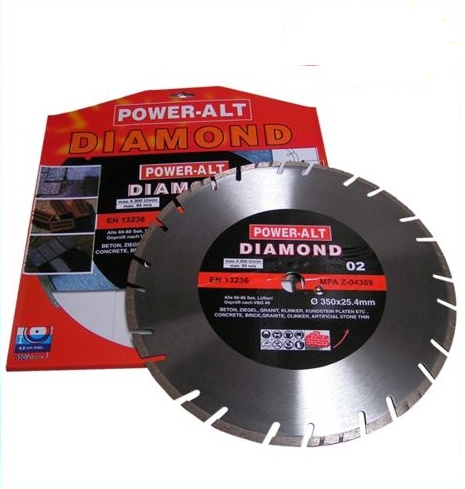 Deimantinis pjovimo diskas 125mm X1.2X1.9X7.0, segment/turbo (PAST0125)