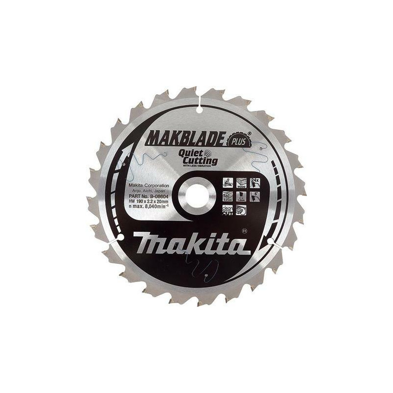 B-32605 MAKITA diskinio pjūklo diskas 260x30x80z MAKBLADE PLUS TREE