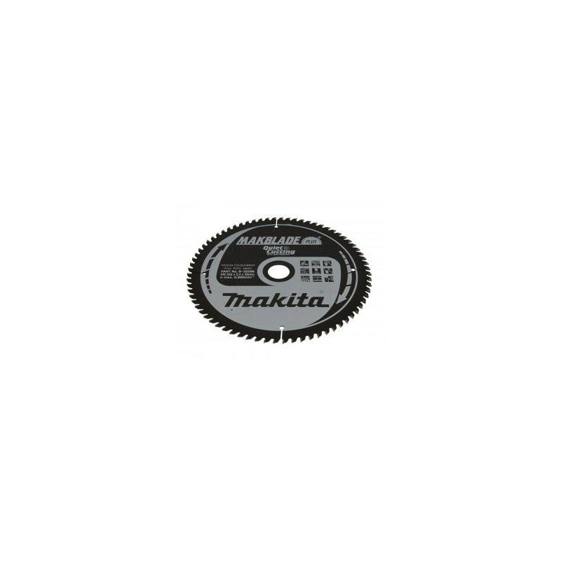 B-32596 MAKITA diskinio pjūklo diskas 255x30x72z MAKBLADE PLUS WOOD