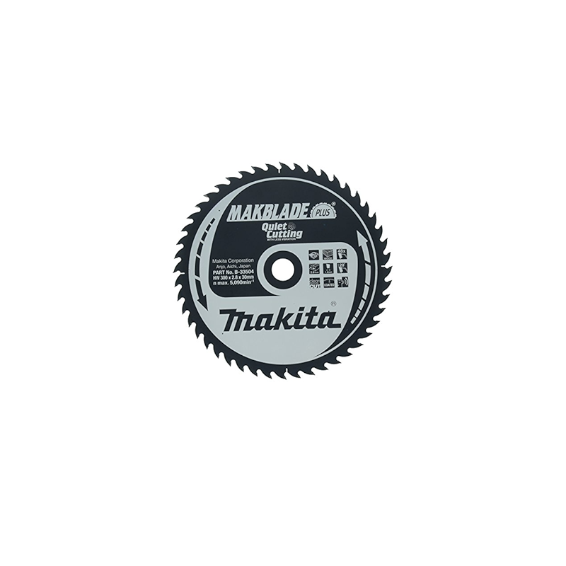 B-33504 MAKITA diskinio pjūklo diskas 300x30x48z MAKBLADE PLUS TREE