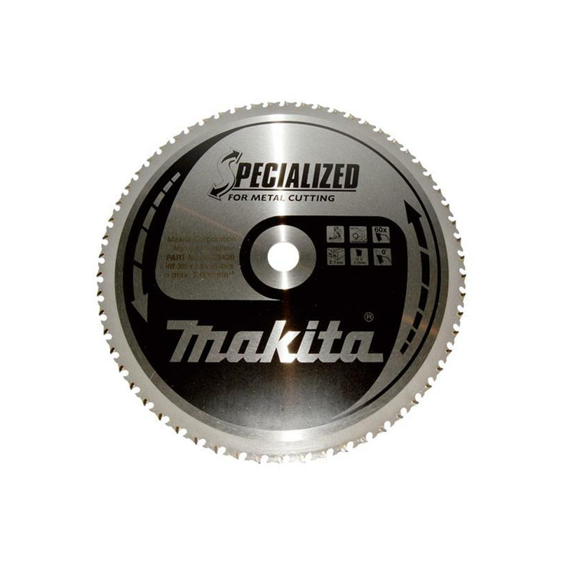 B-33439 MAKITA pjūklo diskas 305x25.4x60z SPECIALIZUOTAS STALKAS