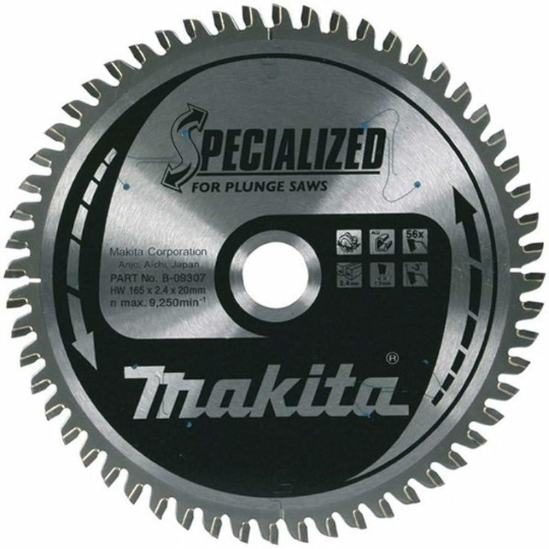 B-33401 MAKITA diskinio pjūklo diskas 350x30x100z SPECIALIZUOTAS ALIUMINIS