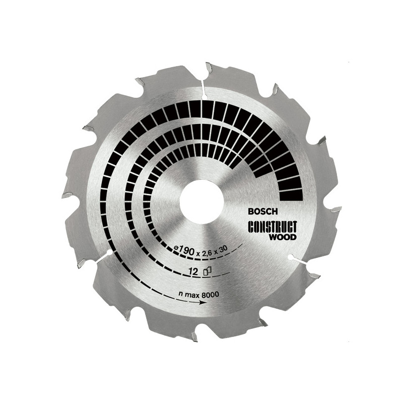 2608640635 BOSCH CONSTRU.WOOD pjūklo diskas 230x30x16zx2,8 ...