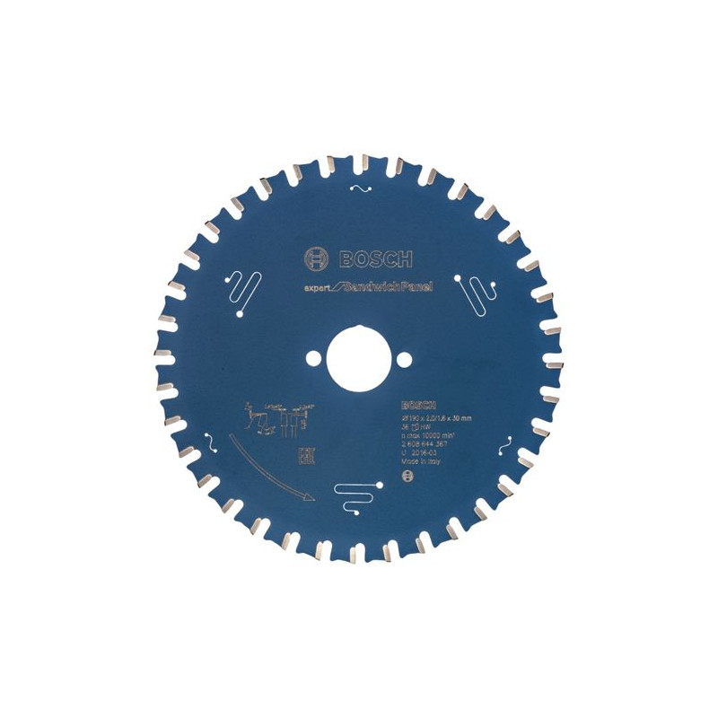 2608644367 BOSCH EXPERT SH H 190x30x36 pjūklo diskas