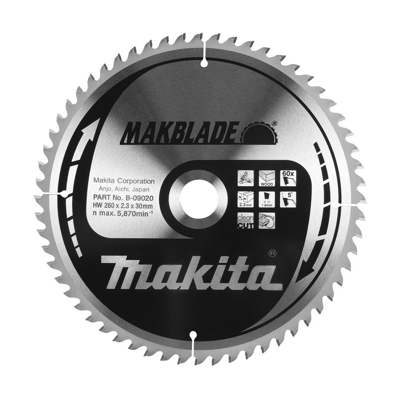 B-09092 Medienos pjovimo pjūklas 216x30mm 100-TOOTH