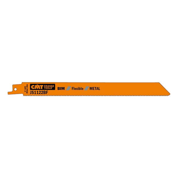 Pjūkleliai tiesiniam pjūklui 225x0,9mm BIM Co8 Z14TPI 5 vnt. 225x0,9mm Z14TPI, CMT