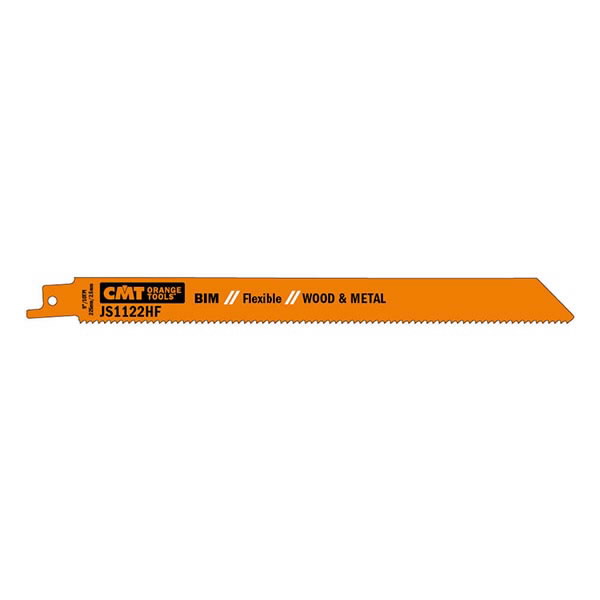 Pjūkleliai tiesiniam pjūklui 205x1,25mm BIM Co8 5 vnt. 205x1,25mm, CMT