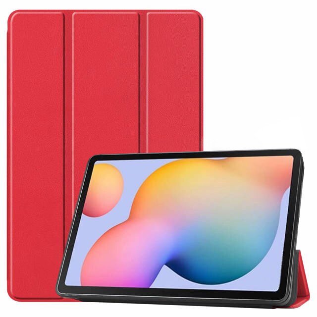 Dėklas Smart Leather Lenovo Tab M10 X505/X605 10.1 raudonas