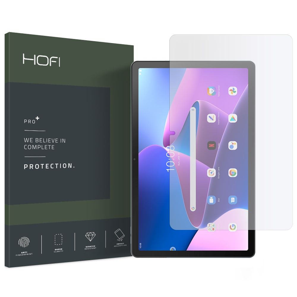 Apsauginis grūdintas stiklas "Hofi Glass Pro+" skirtas planšetei LENOVO TAB M10 PLUS 10.6 3RD GEN TB-125 / TB-128