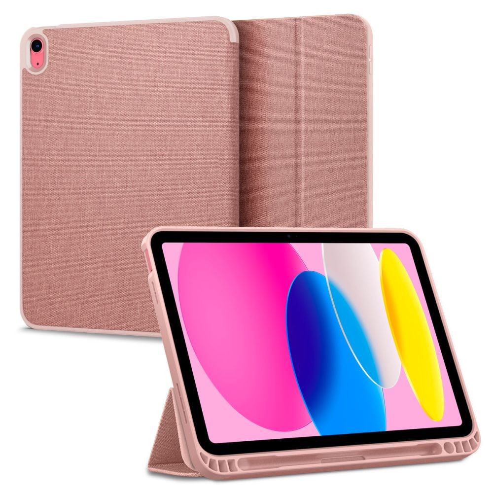 Rožinis dėklas ''SPIGEN URBAN FIT'' skirtas iPad 10.9 2022