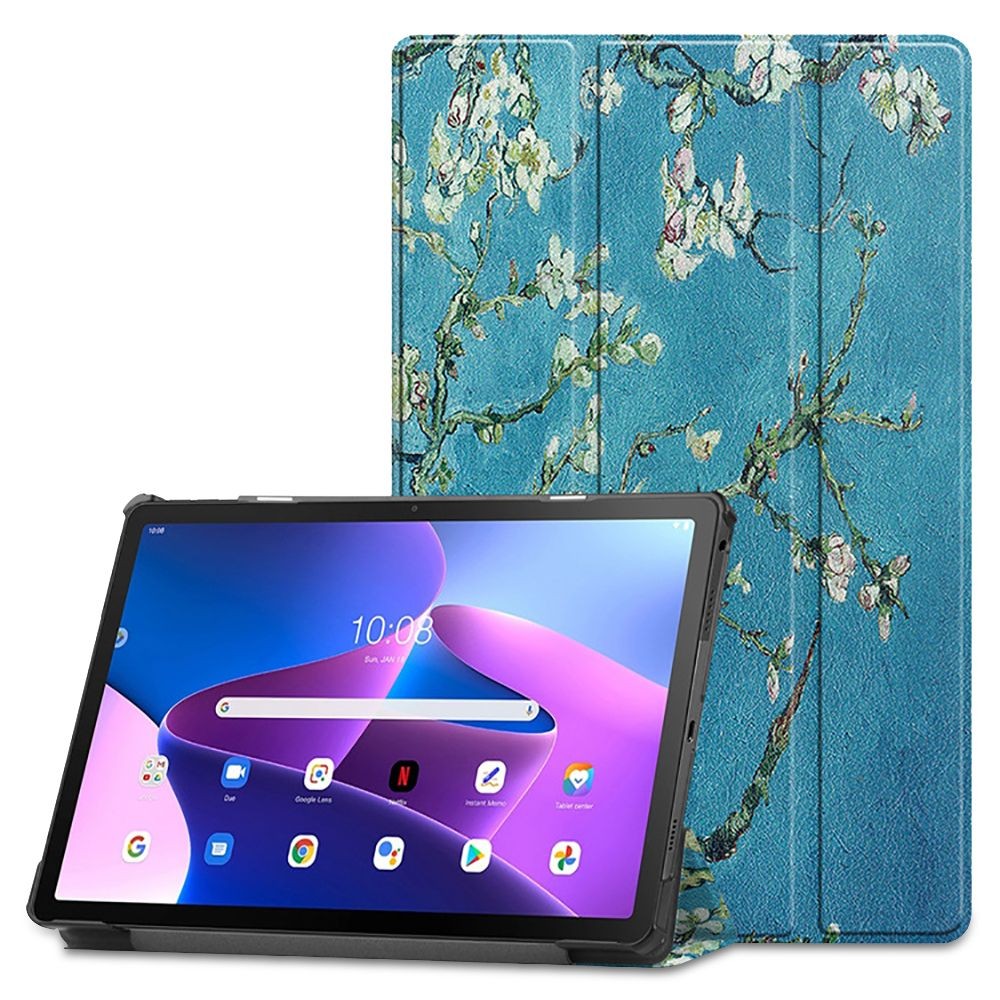 Sakurų spalvos dėklas Tech-Protect "Smartcase" planšetei Lenovo TAB M10 PLUS 10.6 3RD GEN TB-125 / TB-128