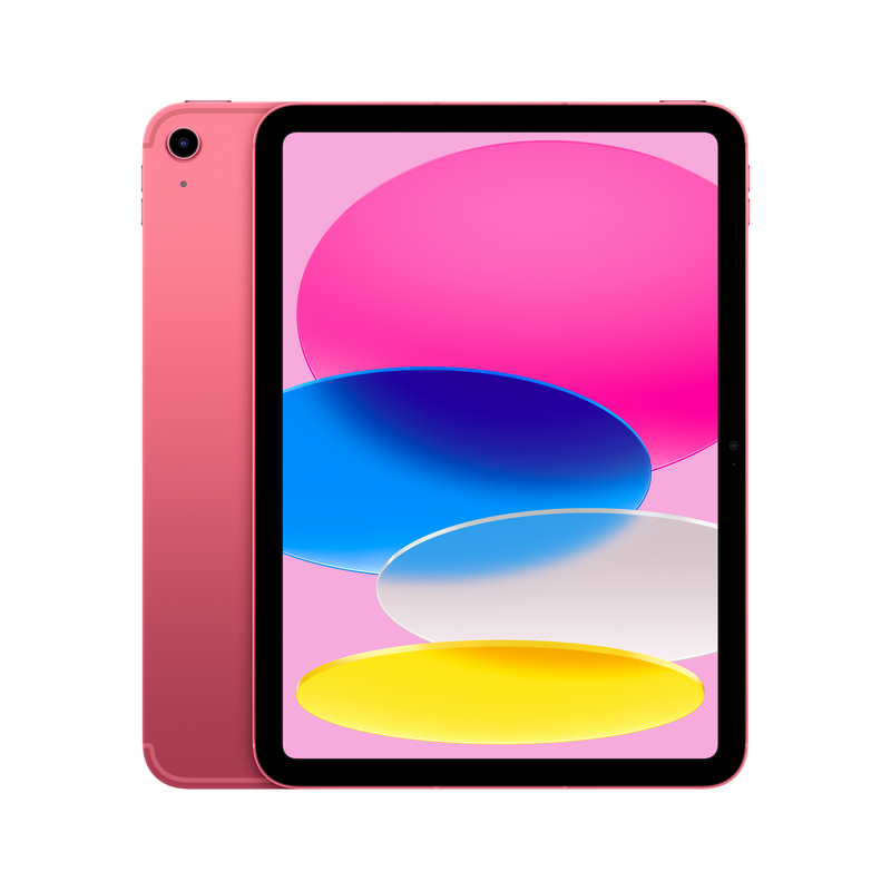 iPad 10.9", Wi-Fi + Cellular, 64GB, Pink (2022) - MCMM4HC/A