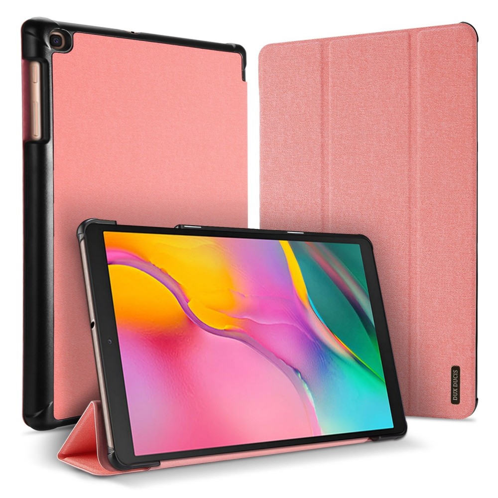 Rožinis dėklas "Dux Ducis Domo" planšetei Samsung Tab S8 Plus / Tab S7 FE 2021 / Tab S7 Plus 12.4
